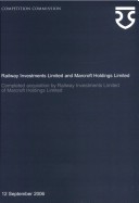 Cover of Railway Investments Limited and Marcroft Holdings Limited, Completed Acquisition by Railway Investments Limited of Marcroft Holdings Limited