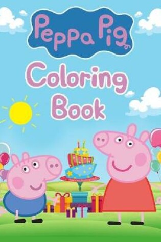 Cover of Peppa Pig Coloring Book