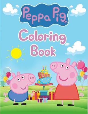 Book cover for Peppa Pig Coloring Book