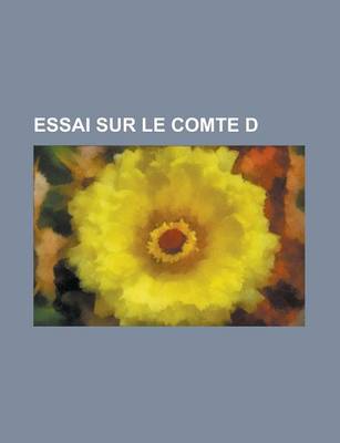 Book cover for Essai Sur Le Comte D