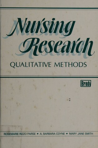 Cover of Nursing Research