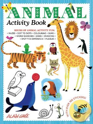 Book cover for Animal Activity Book