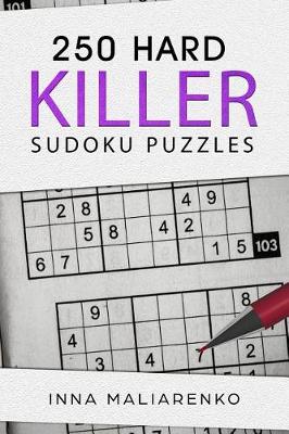 Cover of 250 Hard Killer Sudoku Puzzles