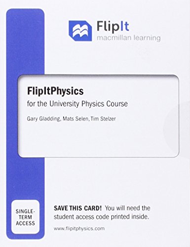 Book cover for Flipit for University Physics (Calculus Version - Six Months Access)