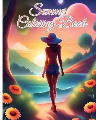 Book cover for Summer Coloring Book