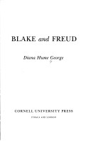 Book cover for Blake and Freud