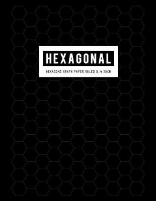 Book cover for Hexagons Graph Paper