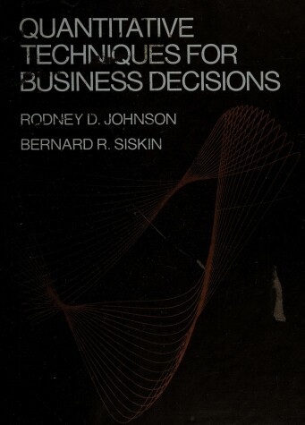 Book cover for Quantitative Techniques for Business Decisions