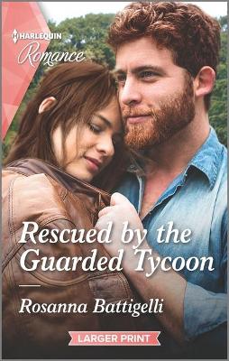 Book cover for Rescued by the Guarded Tycoon