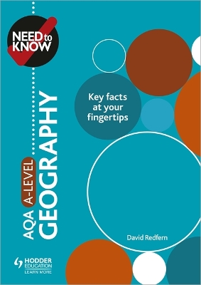 Book cover for Need to Know: AQA A-level Geography