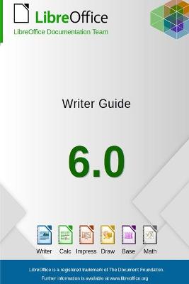 Book cover for LibreOffice 6.0 Writer Guide