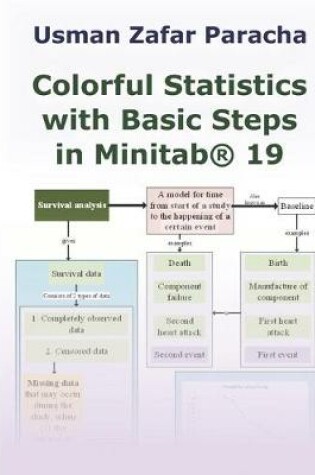 Cover of Colorful Statistics with Basic Steps in Minitab(R) 19