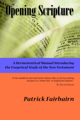 Book cover for Opening Scripture
