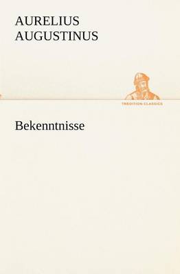 Book cover for Bekenntnisse