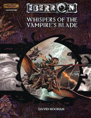 Book cover for Whispers of the Vampire's Blade