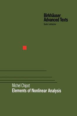 Book cover for Elements of Nonlinear Analysis