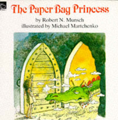 Book cover for The Paperbag Princess