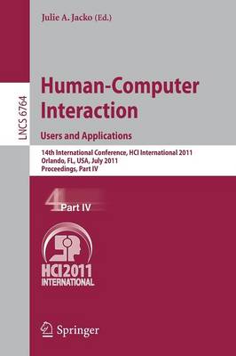 Cover of Human-Computer Interaction: Users and Applications