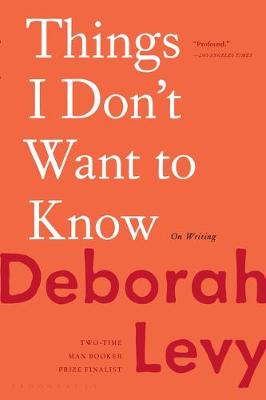 Book cover for Things I Don't Want to Know