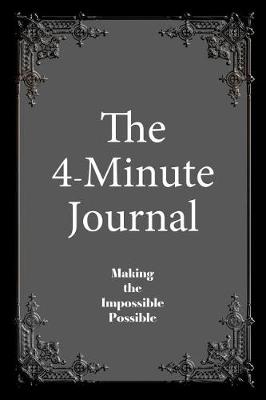 Book cover for The 4-Minute Journal - Dated Black