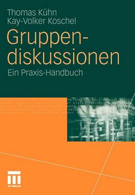 Book cover for Gruppendiskussionen