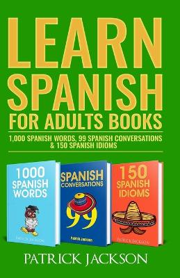 Book cover for Learn Spanish For Adults Books