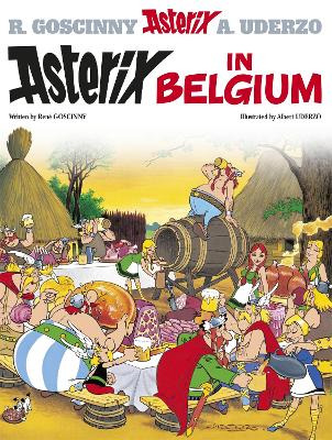 Book cover for Asterix in Belgium