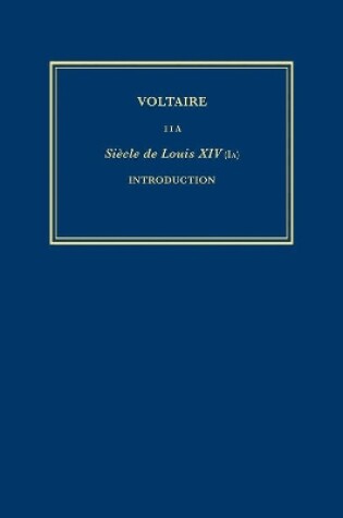 Cover of Complete Works of Voltaire 11A