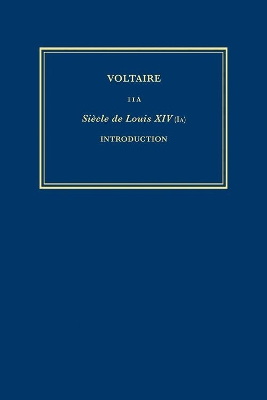 Book cover for Complete Works of Voltaire 11A