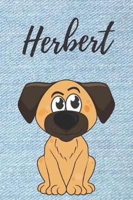 Book cover for Herbert Notizbuch Hunde / Notizheft / Malbuch / Kritzelbuch / Tagebuch / Journal / DIN A5 / Geschenke