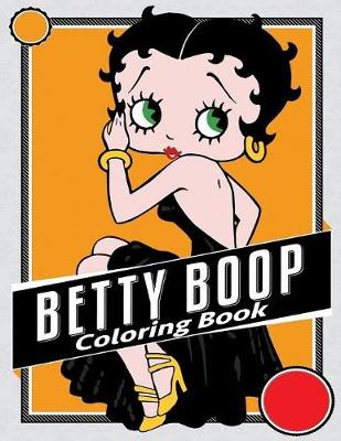 Book cover for Betty Boop Coloring Book