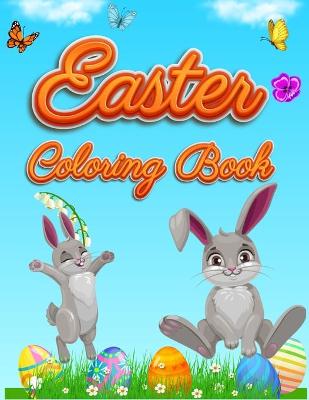 Book cover for Easter Coloring Book