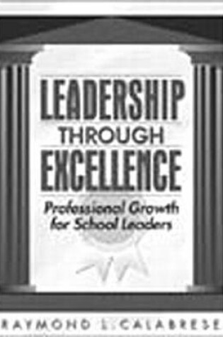 Cover of Leadership through Excellence