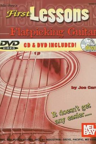 Cover of First Lessons Flatpicking Guitar