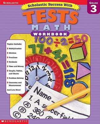 Book cover for Scholastic Success With: Math Workbook: Grade 3