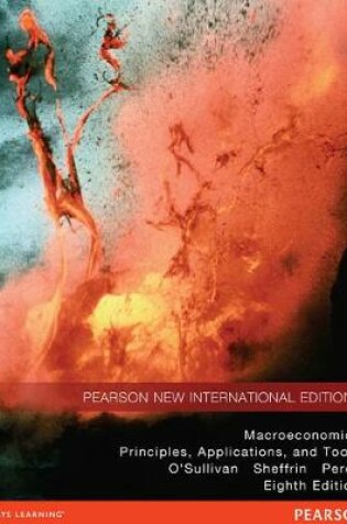 Cover of Macroeconomics Pearson New International Edition, plus MyEconLab without eText