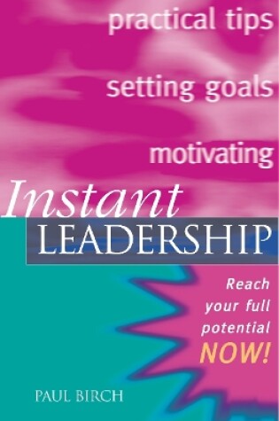 Cover of Instant Leadership
