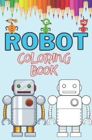 Cover of Robot Coloring Book