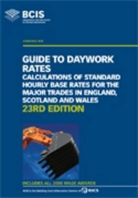 Cover of BCIS Guide to Daywork Rates 2009