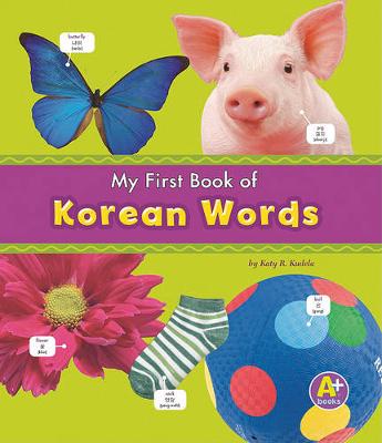 Book cover for My First Book of Korean Words