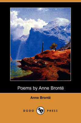 Book cover for Poems by Anne Bronte (Dodo Press)
