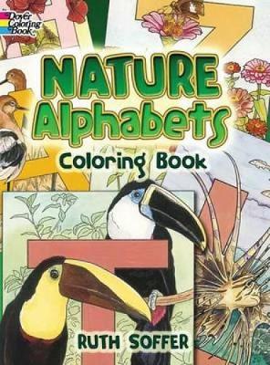 Cover of Nature Alphabet Coloring Book