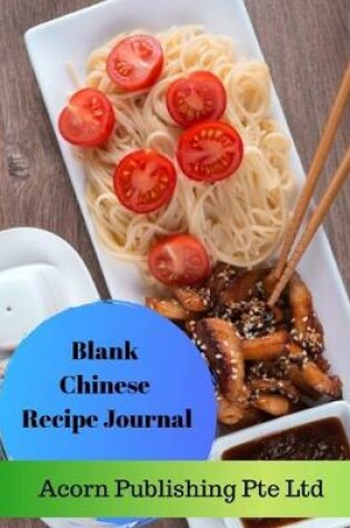 Cover of Blank Chinese Recipe Journal