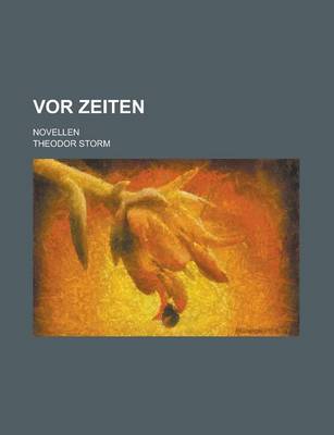 Book cover for VOR Zeiten; Novellen