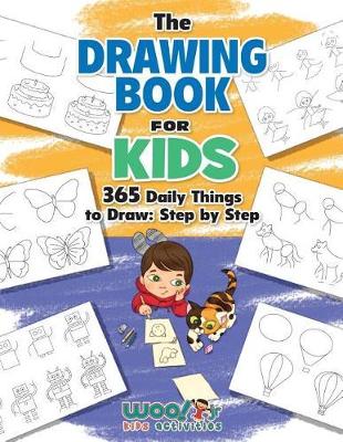 Book cover for The Drawing Book for Kids