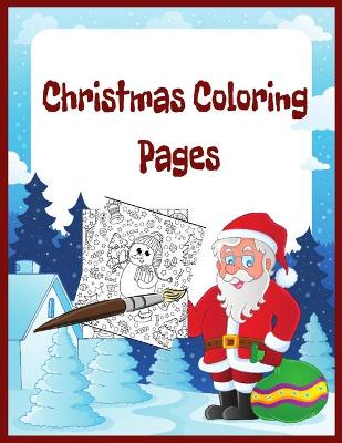Book cover for Christmas Coloring Pages