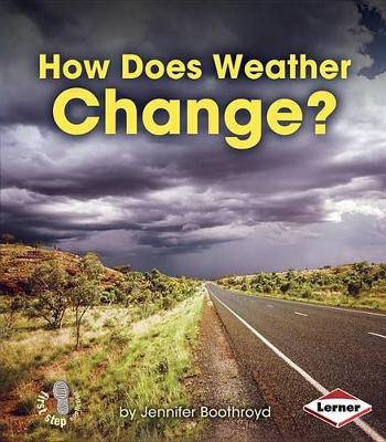 Book cover for How Does Weather Change
