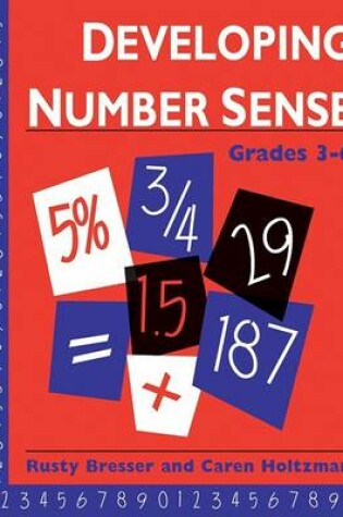 Cover of Developing Number Sense, Grades 3-6