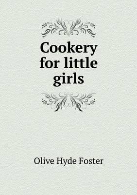 Book cover for Cookery for little girls