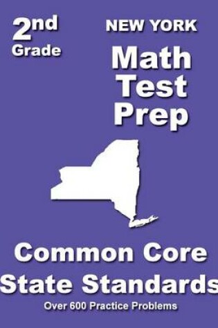 Cover of New York 2nd Grade Math Test Prep